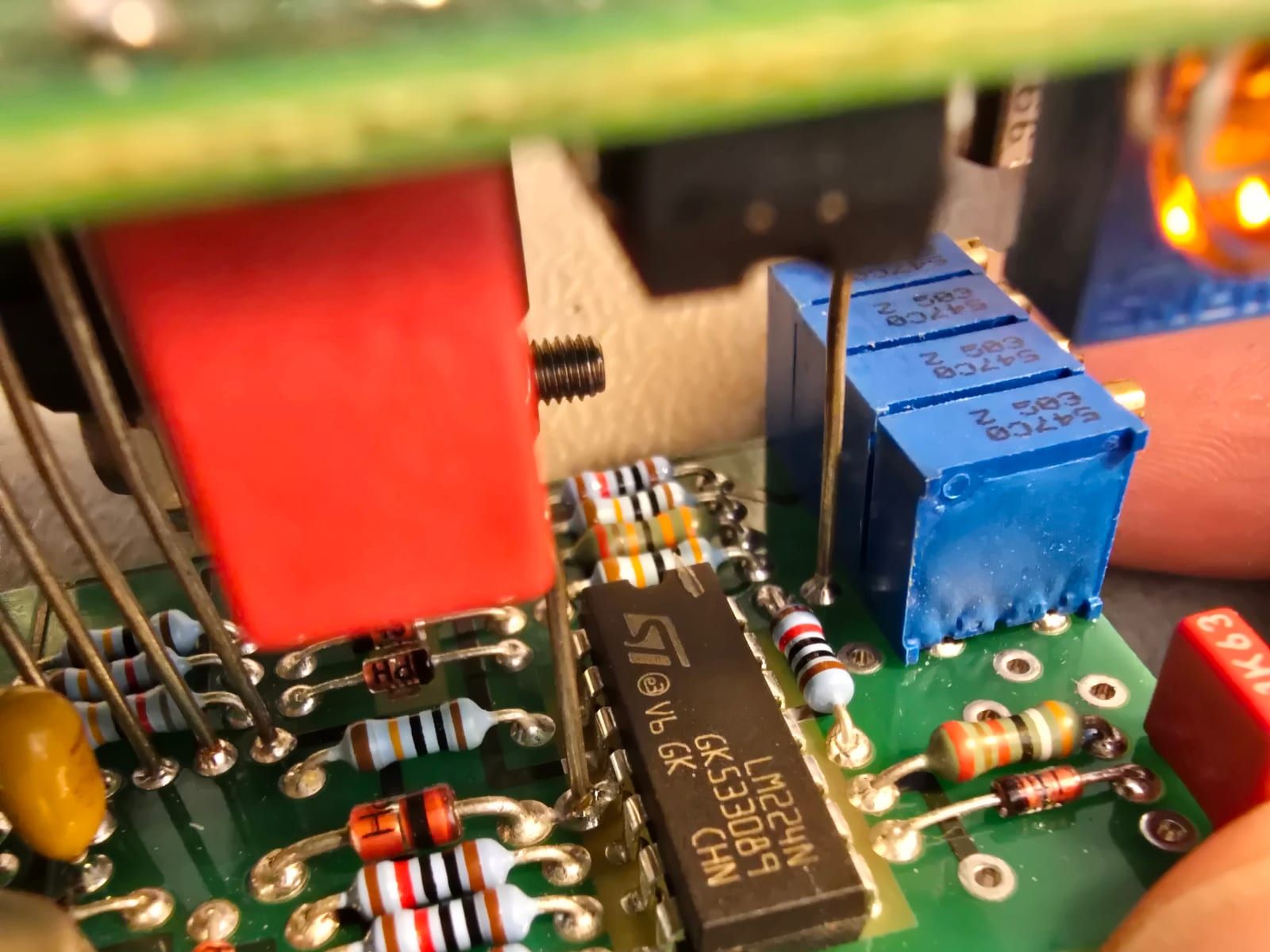 Repair and analysis of an old circuit board